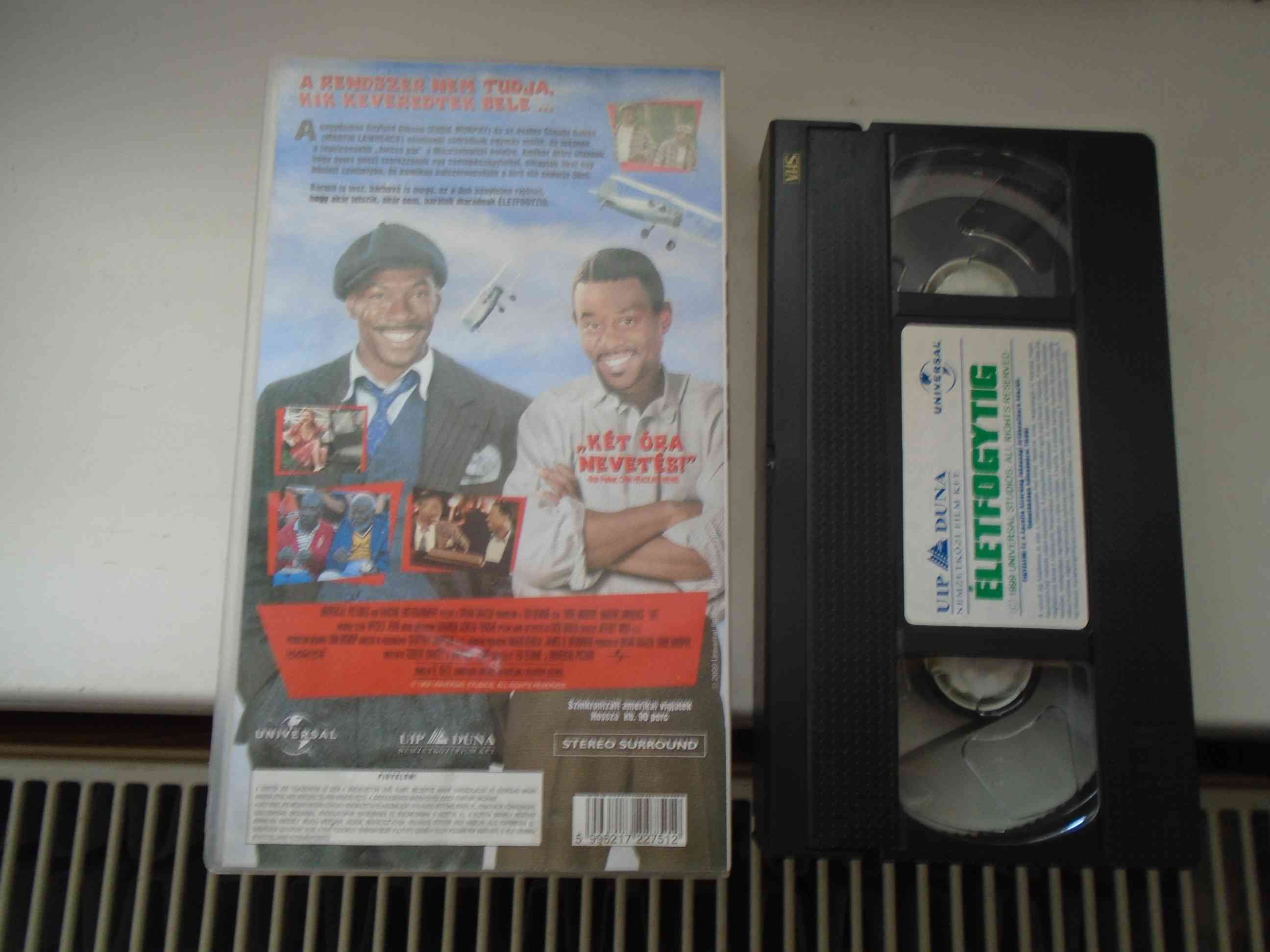 VHS ÉLETFOGYTIG EDDIE MURPHY,MARTIN LAWRENCE