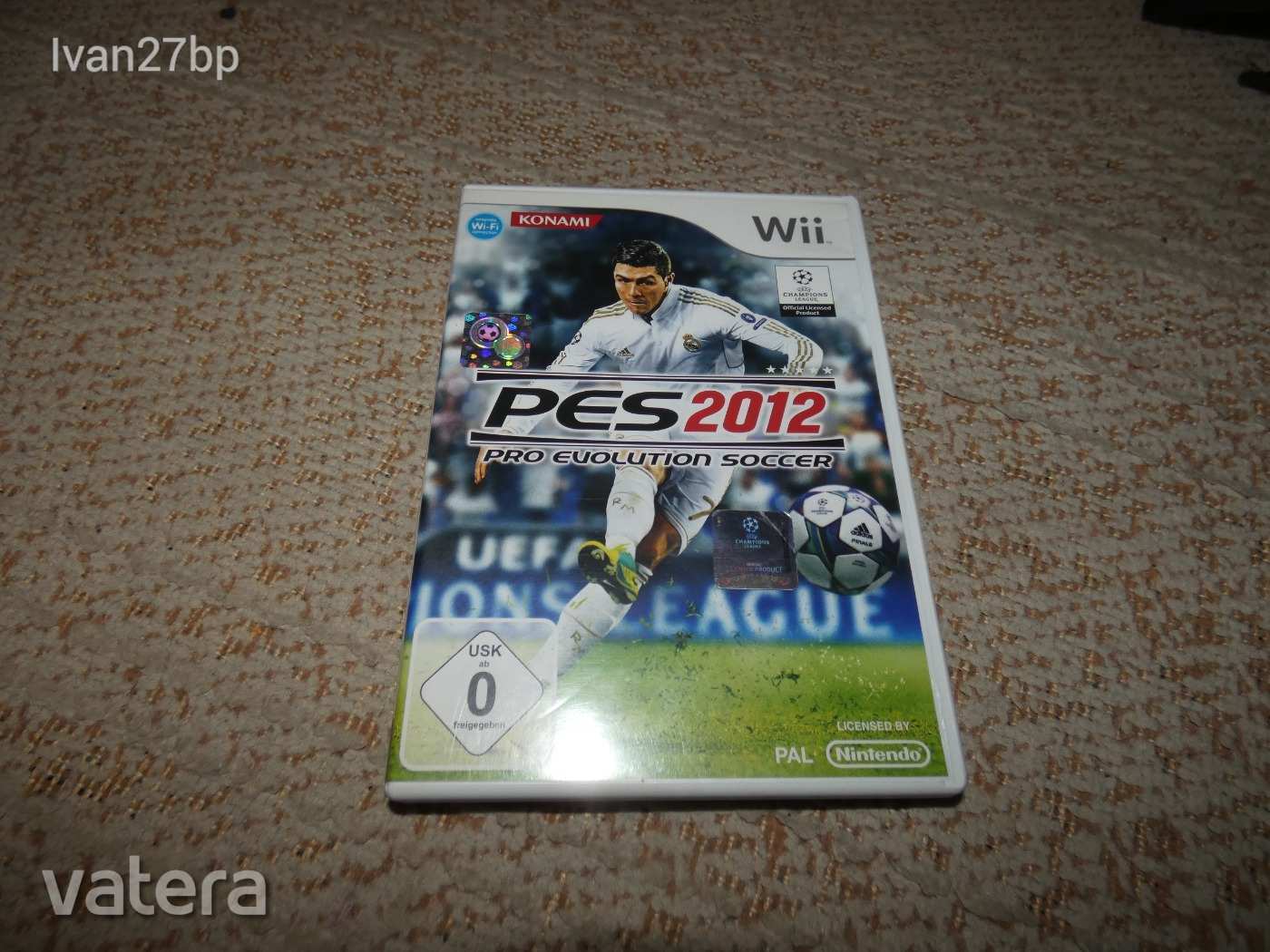 PRO EVOLUTION SOCCER 2012 (PES 2012) /Wii/