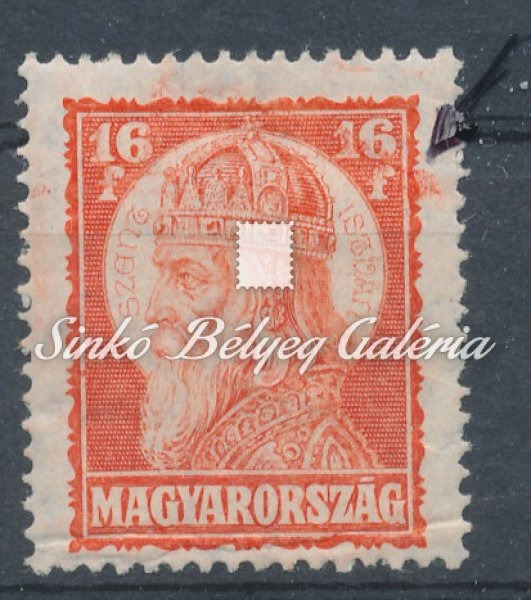 1928. Szent István (I.) - tévnyomat