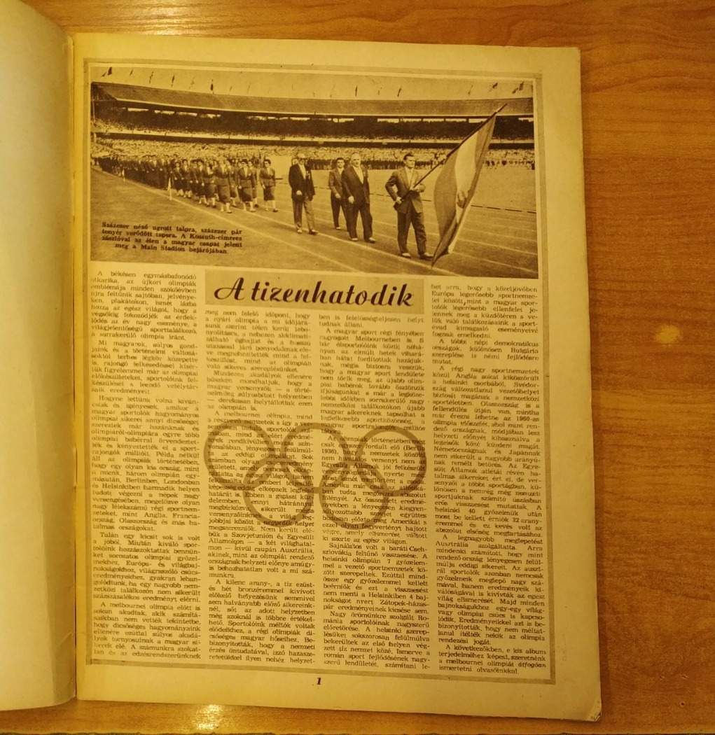 A melbournei olimpia.