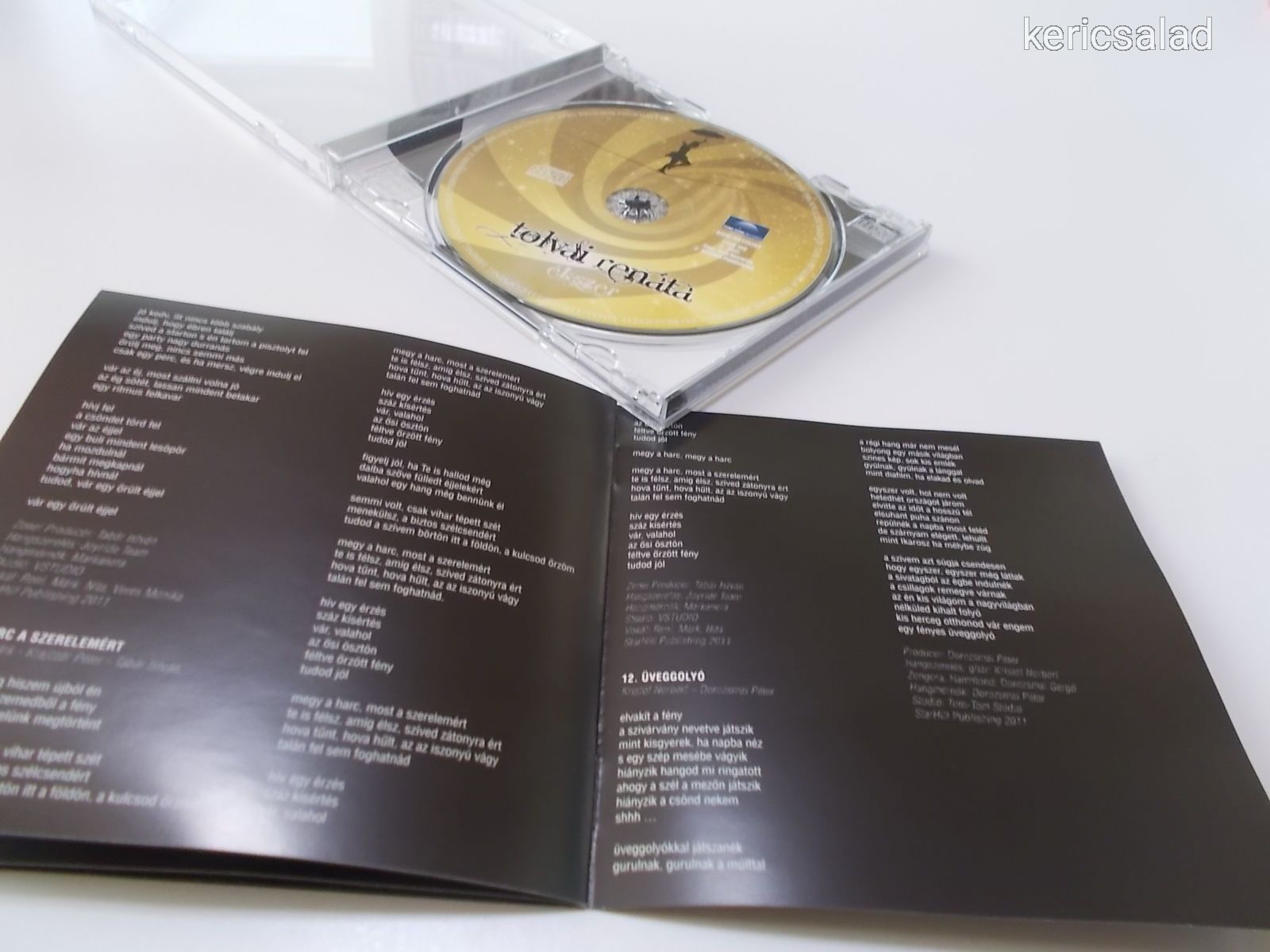 Tolvai Renáta: Ékszer cd 2011