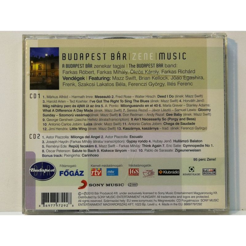 Budapest Bár - Volume 3 - Zene - 2 CD