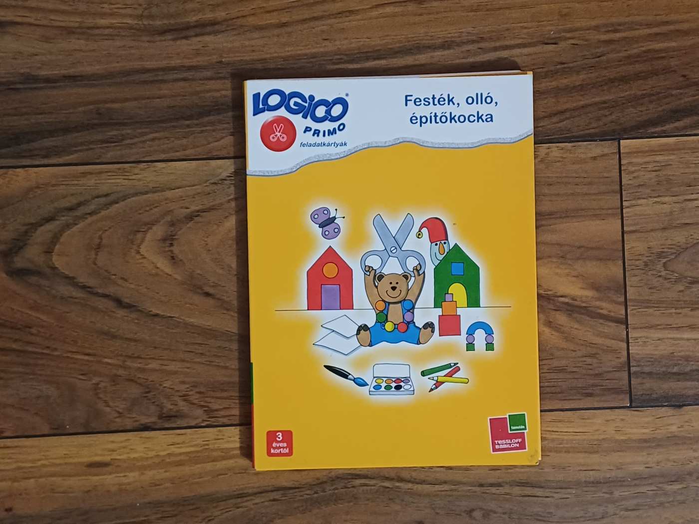 Logico Primo Festék, olló, építőkocka