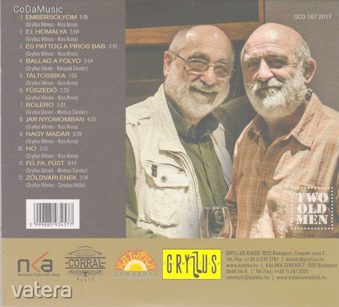 Gryllus Dániel &ndash; Gryllus Vilmos : 69 (CD)
