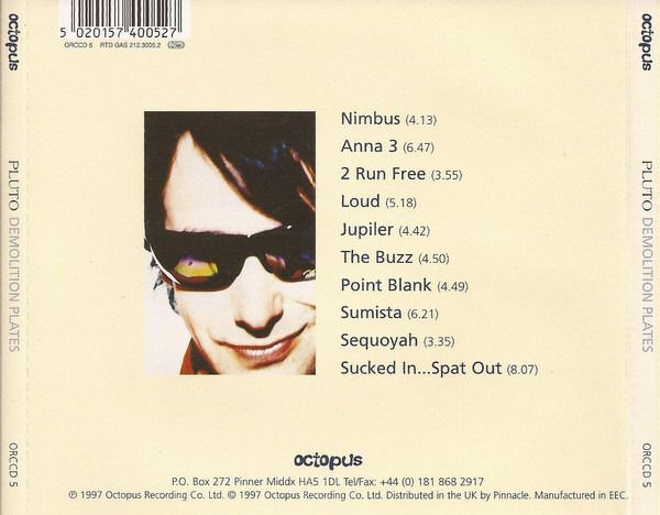 Pluto - Demolition Plates CD
