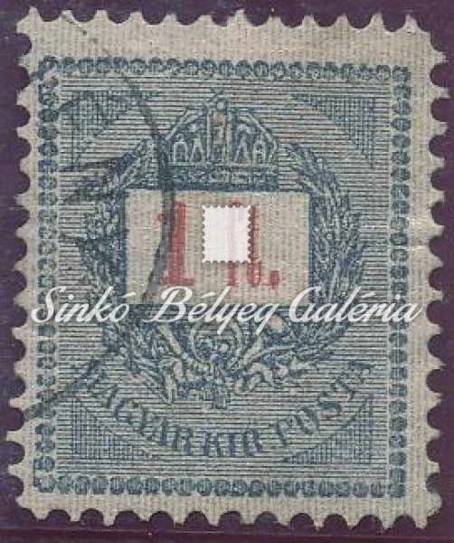1888. Feketeszámú krajcáros