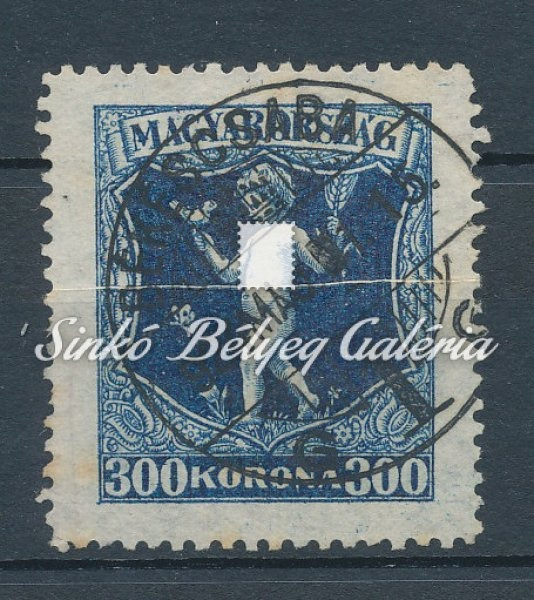 1924. Jótékonyság (I.) 300K bélyeg