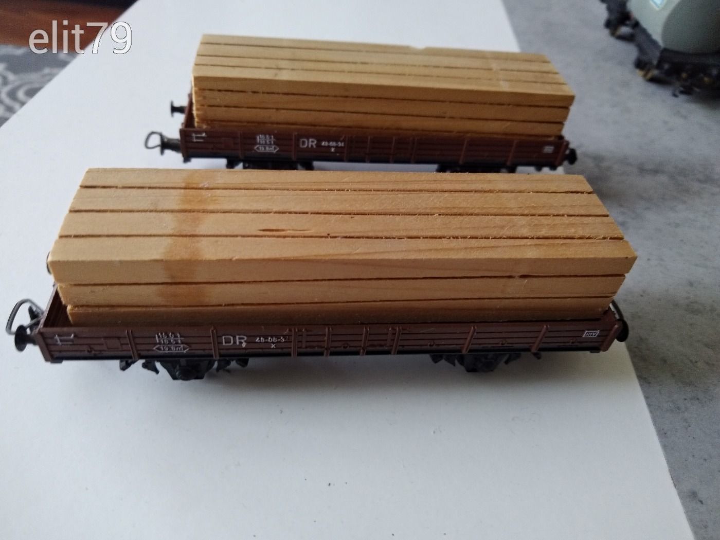 Kleinbahn 2db farakományosvagon. H0.
