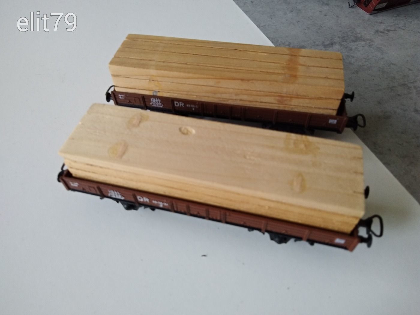 Kleinbahn 2db farakományosvagon. H0.