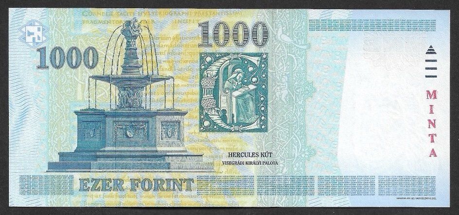 MINTA 1000 forint 2008 DA UNC