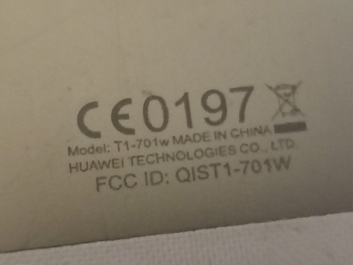Huawei tablet