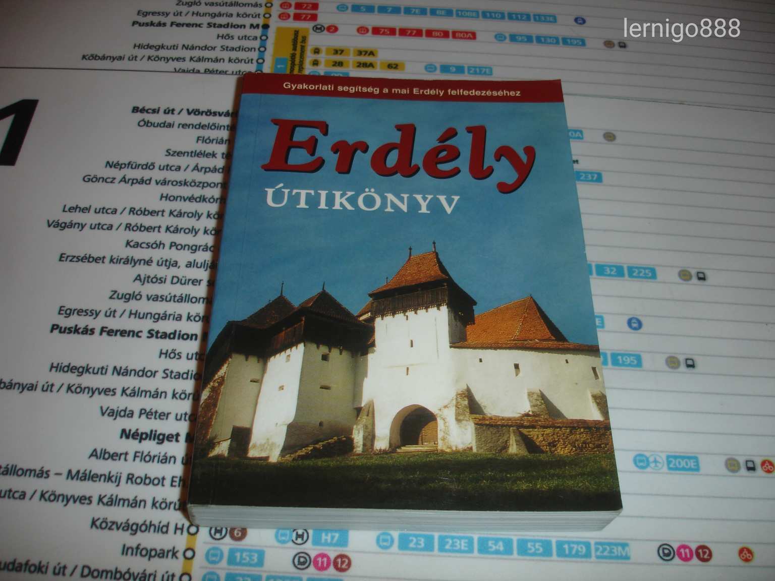 ERDÉLY ÚTIKÖNYV