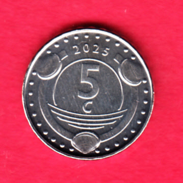 Curacao 5 Cent  2025 UNC