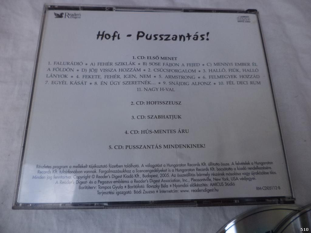 [ABC] Hofi - Pusszantás! 5CD (6335)