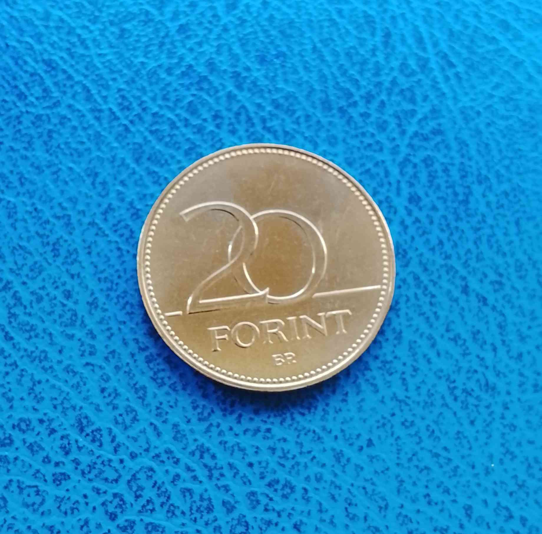 20 Forint BU 1999 UNC
