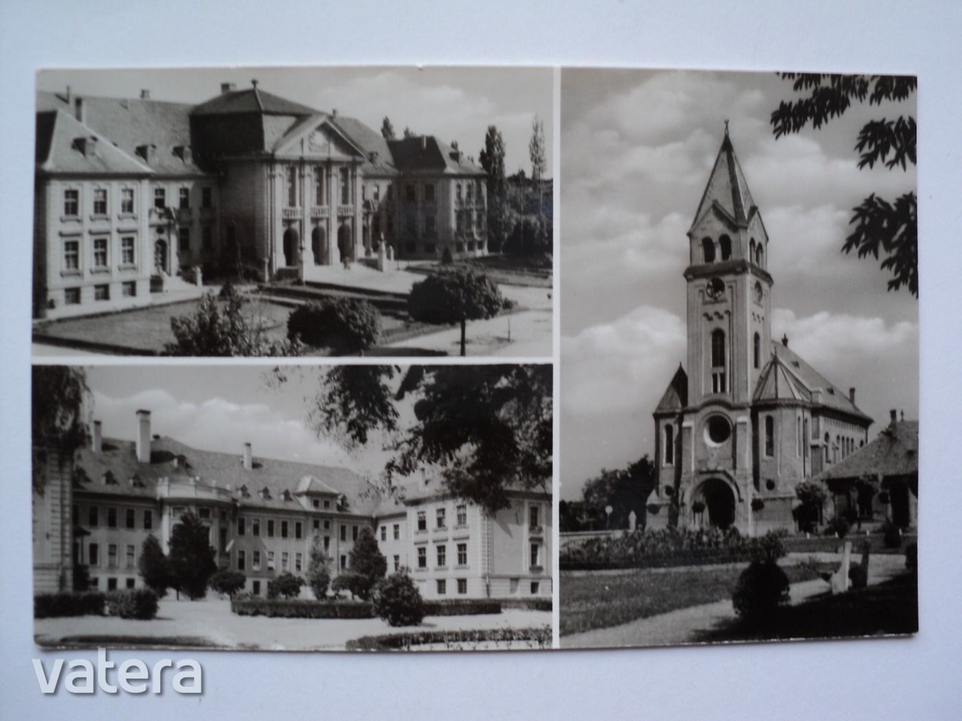 Komárom, Üdvözlet, templom, 1966.