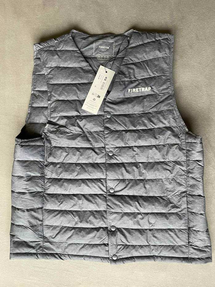 Firetrap szürke mellény ÚJ!