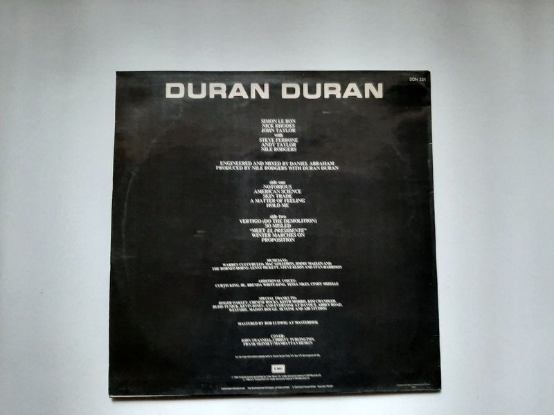 Duran Duran - Notorius
