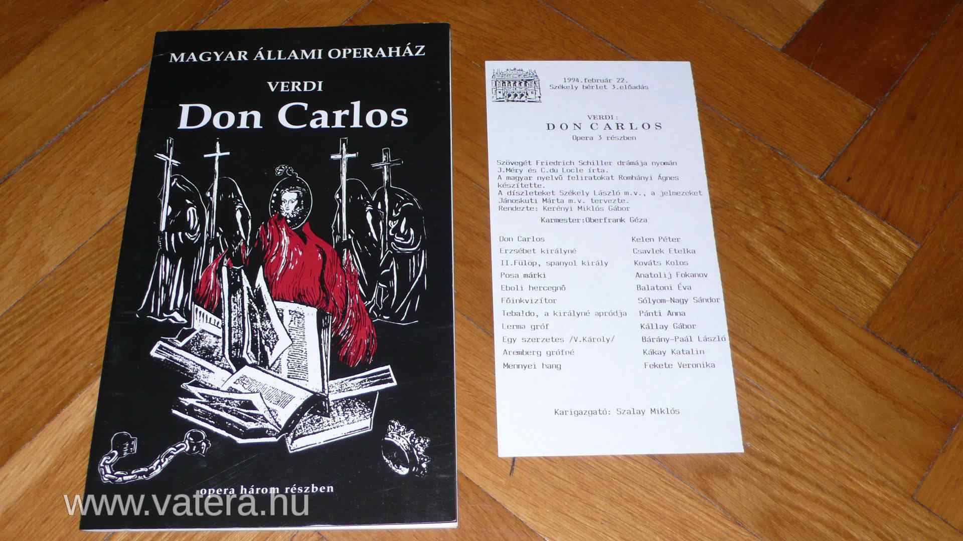 Opera Verdi Don Carlos Operaélet