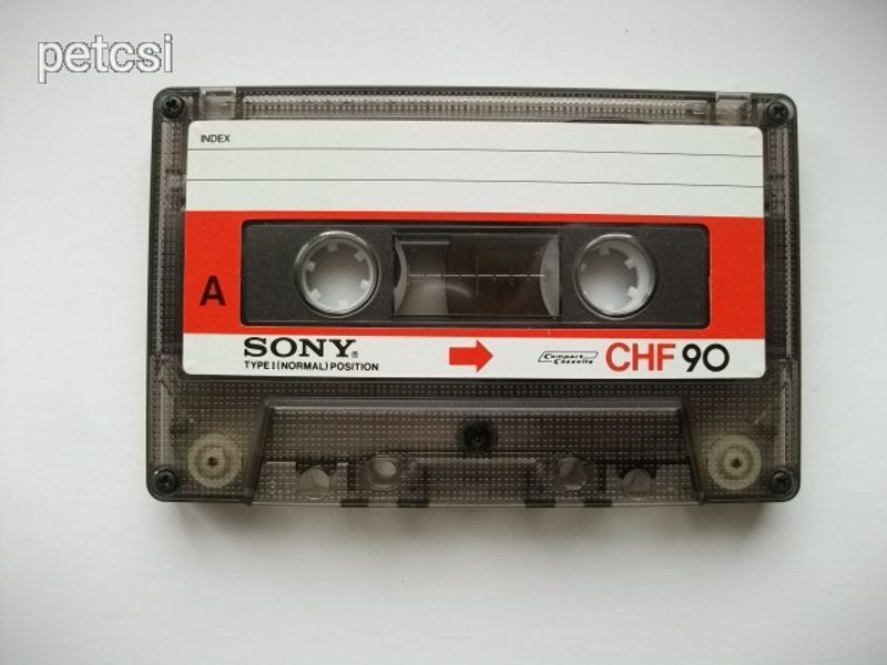 Sony CHF 90 kazetta 1.