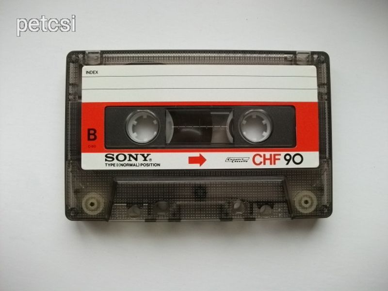 Sony CHF 90 kazetta 1.