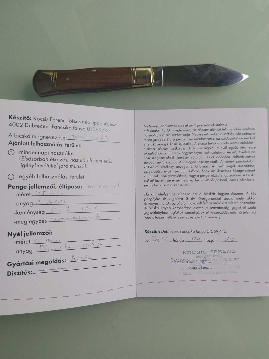 Kocsis cakli