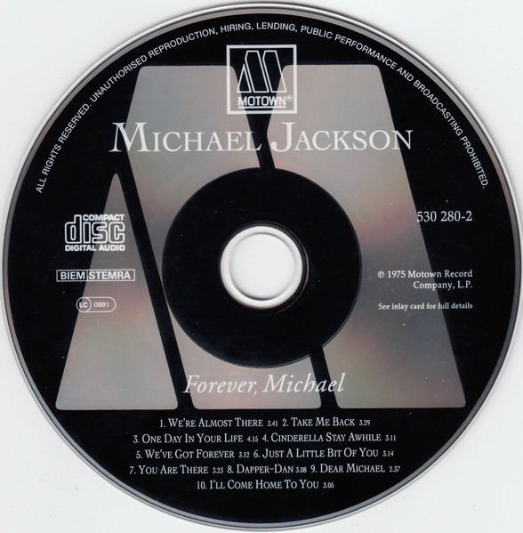 MICHAEL JACKSON - GOT TO BE THERE / FOREVER , MICHAEL  2CD