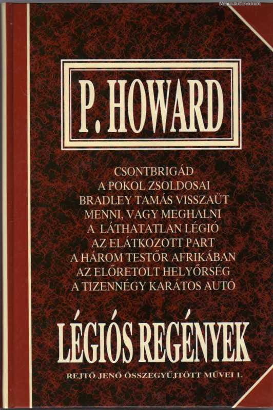 P. Howard: Légiós regények
