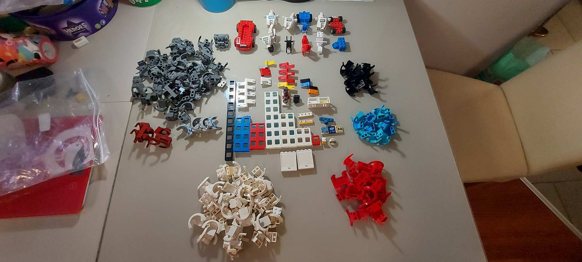 Lego autó motor alkatrészek