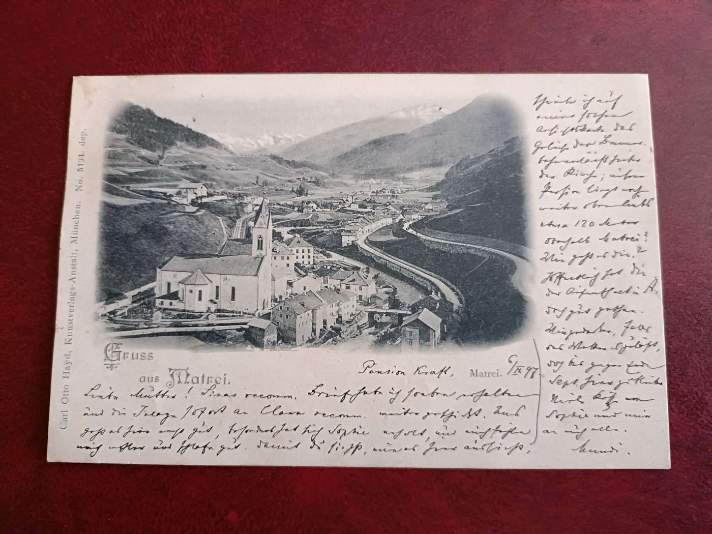 Matrei képeslap