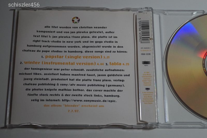 Selig &ndash; Popstar Maxi Cd