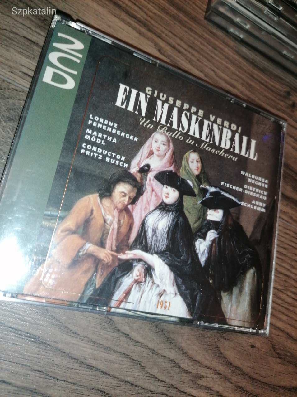 CD - Verdi - Ein Maskenball