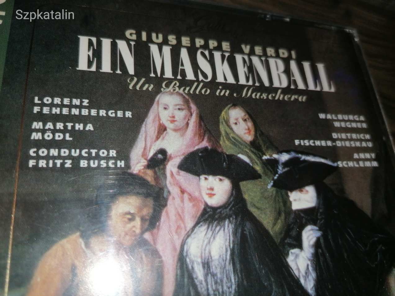 CD - Verdi - Ein Maskenball