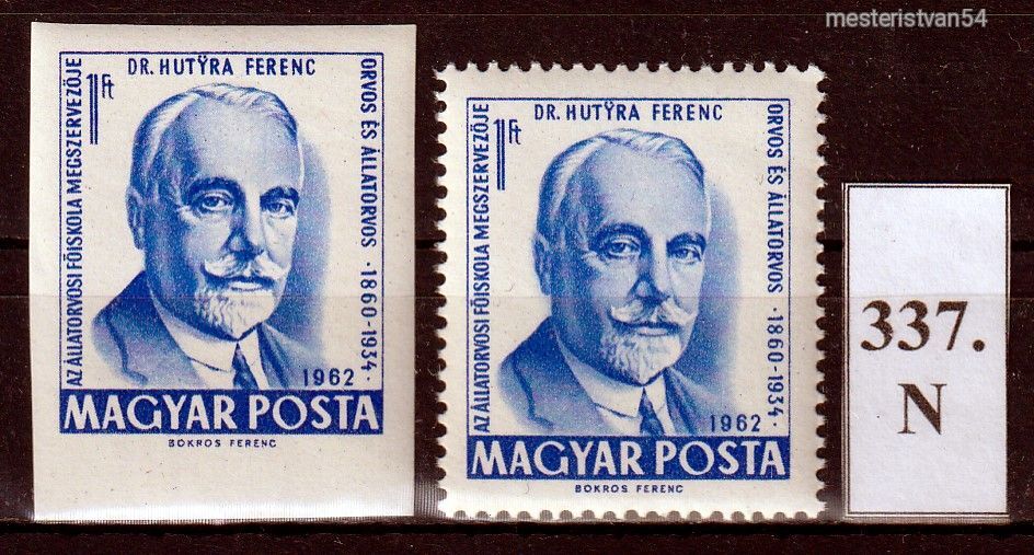 1962 Dr Hutyra Ferenc N-337