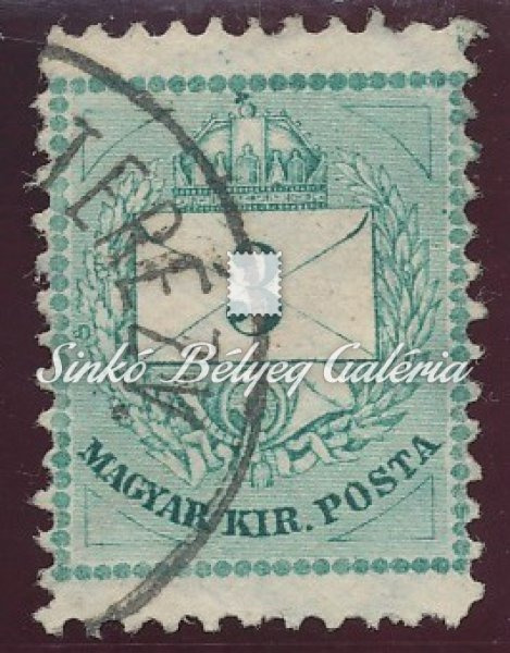 1881. Színesszámú krajcáros