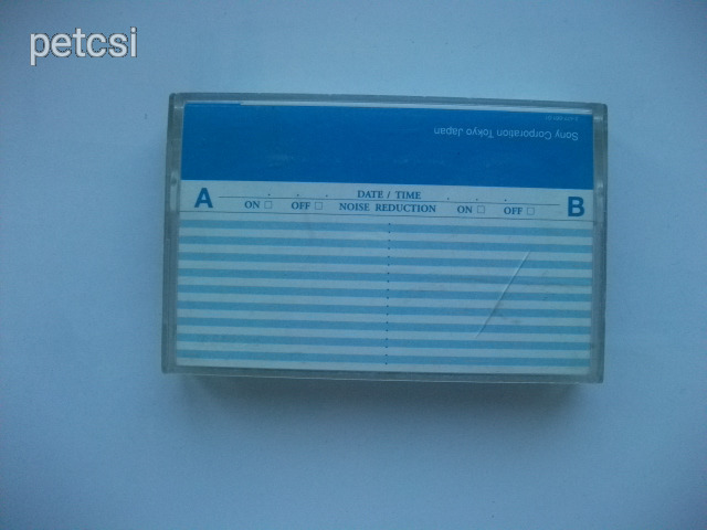 Sony superEF 60 kazetta 4.