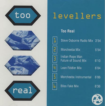 Levellers - Too Real CDs