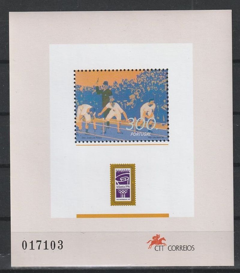 Portugália  Postatiszta Blokk