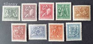 1943 Hadigondozás ( MPIK 763-769 ** 400 Ft. )