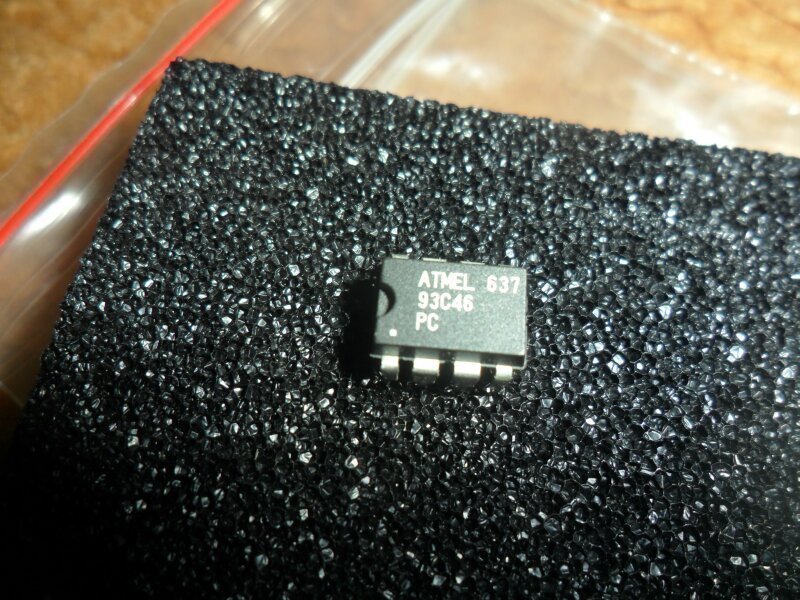 Atmel 93C46 EEPROM integrált áramkör, IC