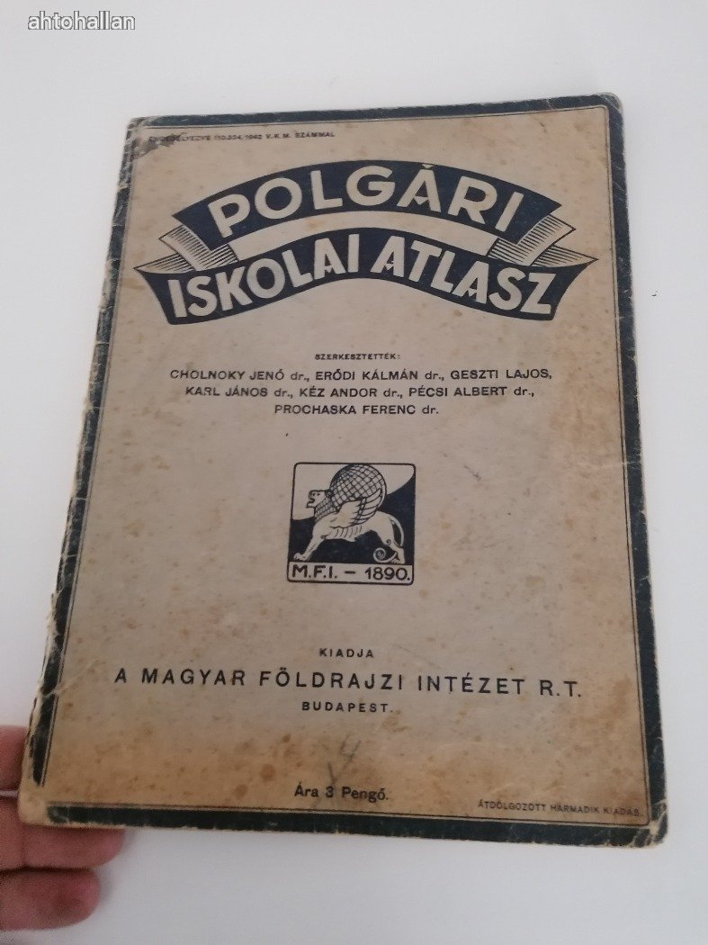 Polgári iskolai atlasz
