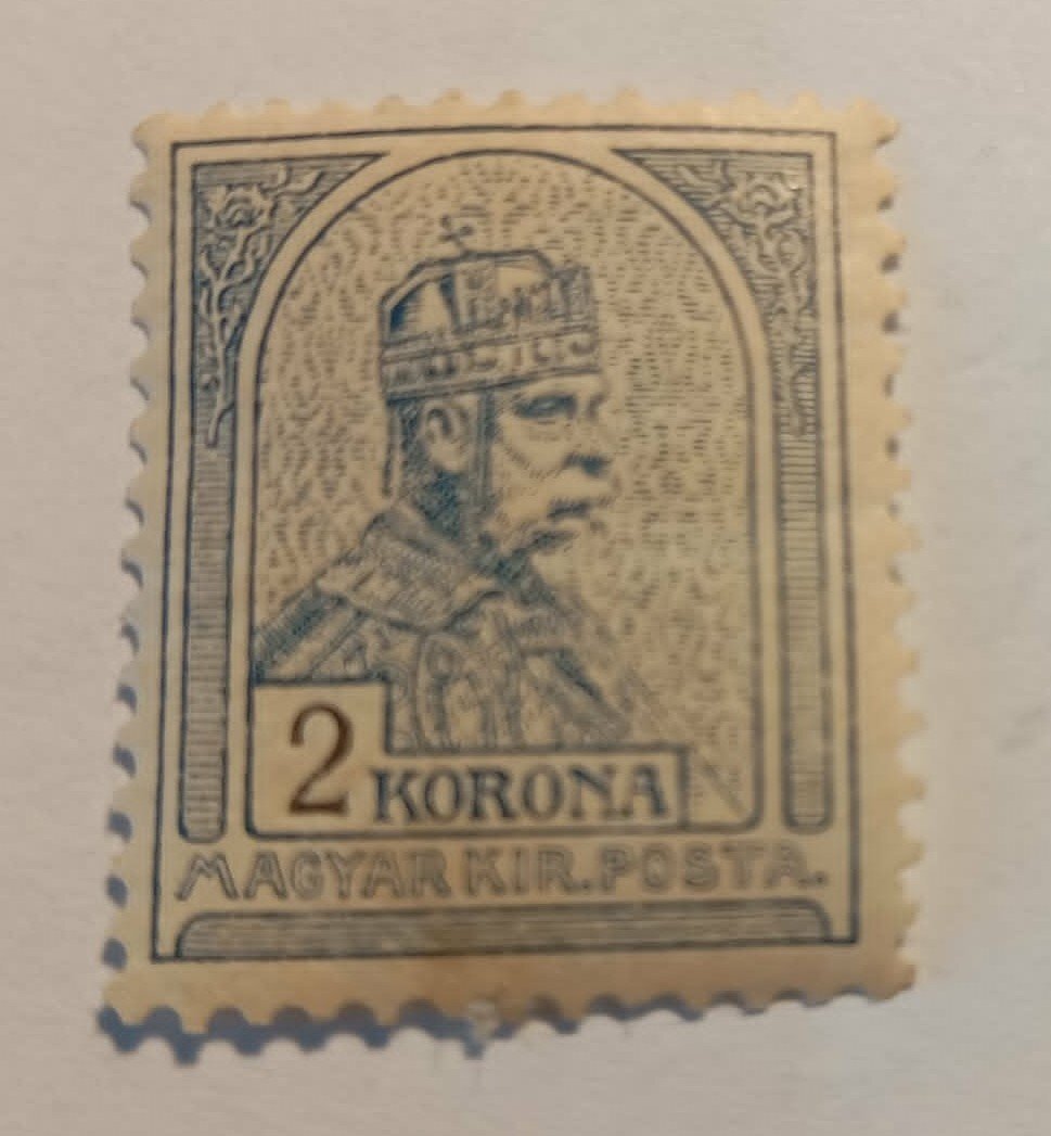 Magyarország 1900 Turul 2 K * falcos, enyhe törés, apró folt, kat. ár 170000 Ft D