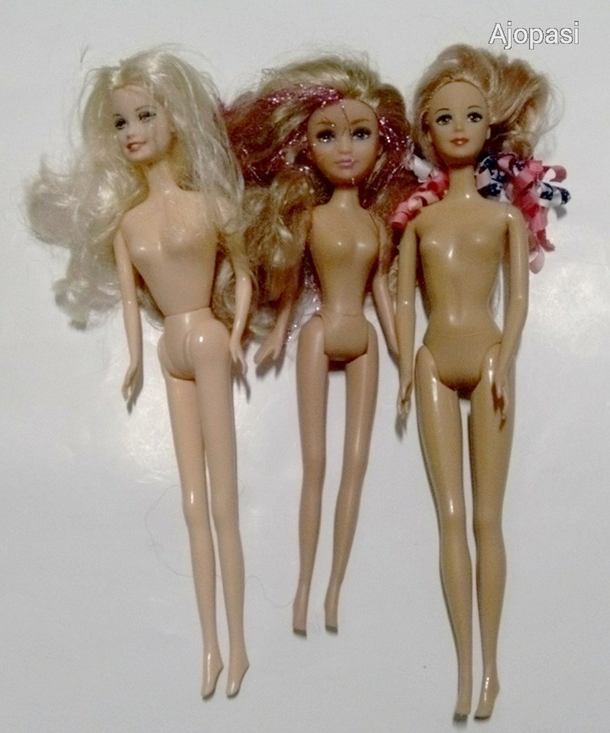 Barbie játék baba csomag 3db-os 2#