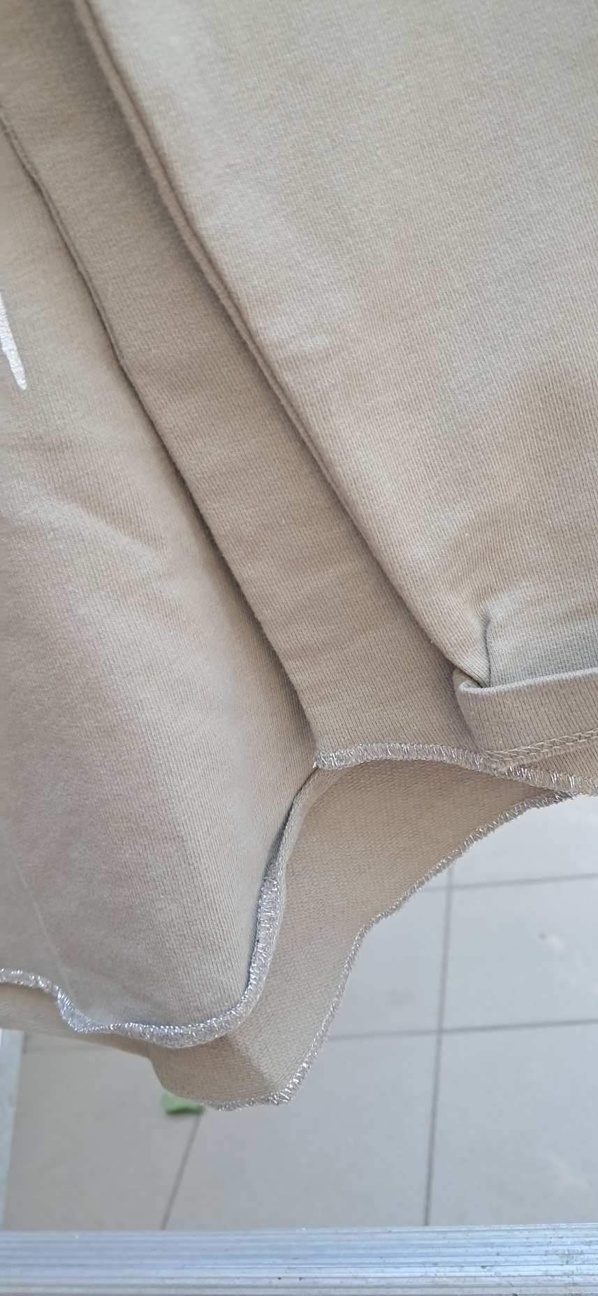 A3126. Női felsőrész 42/44 mell 150. Laura Torelli, khaki, felíratos. Új!