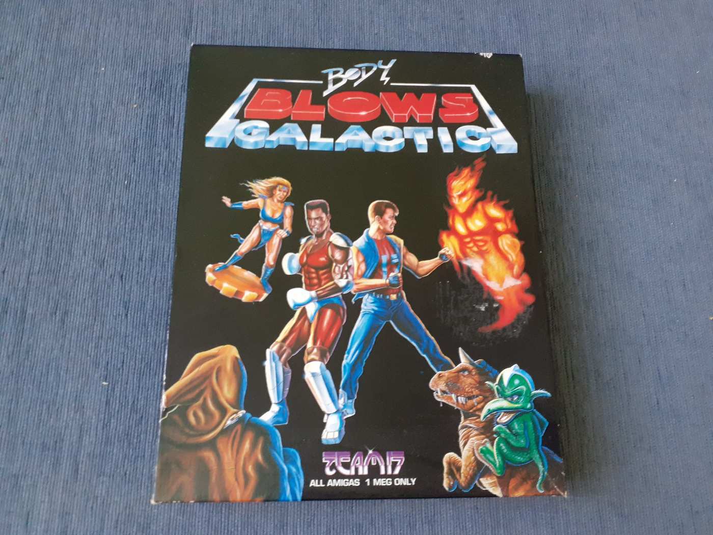 Body Blows Galactic   DOBOZOS  Amiga  játék.