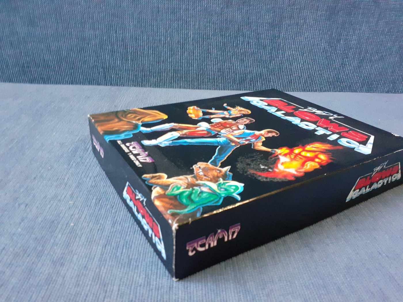 Body Blows Galactic   DOBOZOS  Amiga  játék.