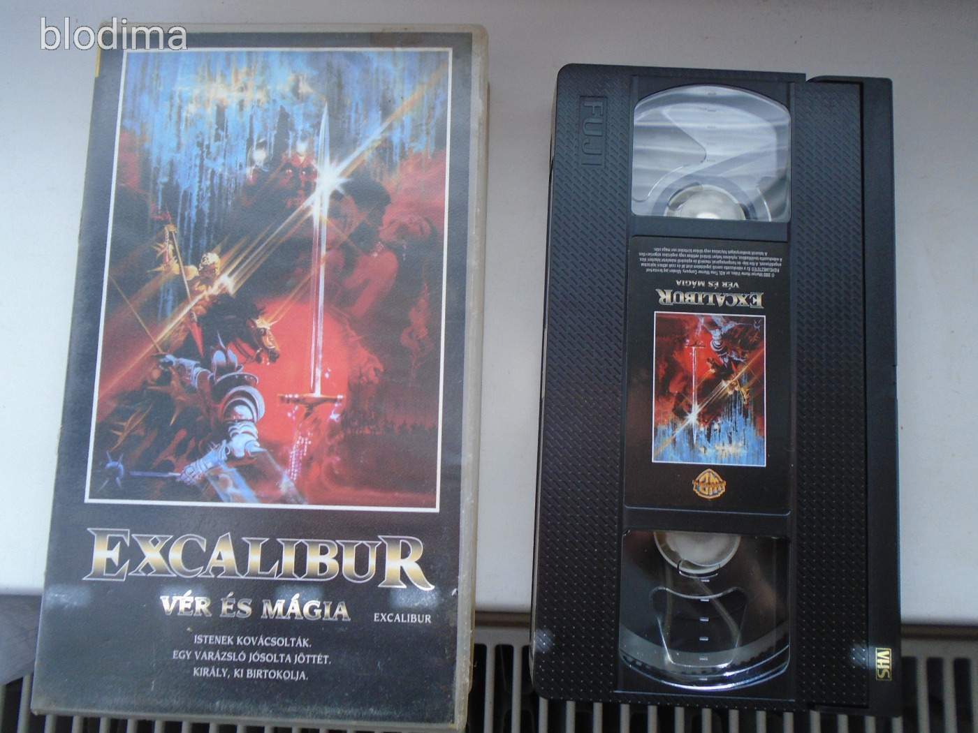 VHS EXCALIBUR SCI-FI