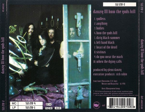 Danzig - Danzig III: How The Gods Kill CD