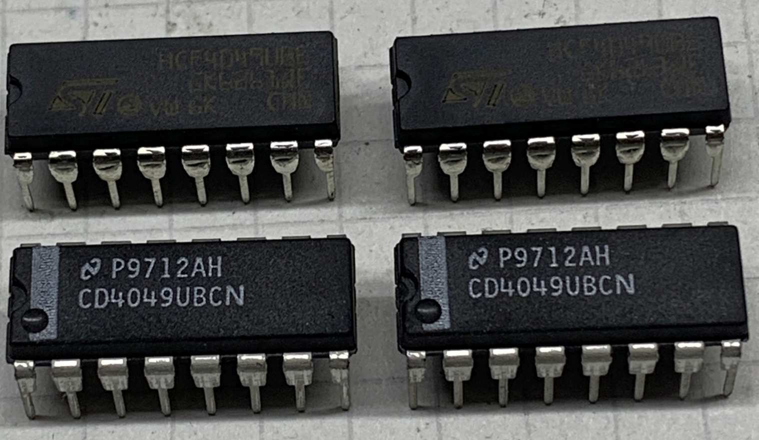 4db  CD4049 CMOS IC   INTEGRÁLT ÁRAMÖR EGYÜTT  0502C