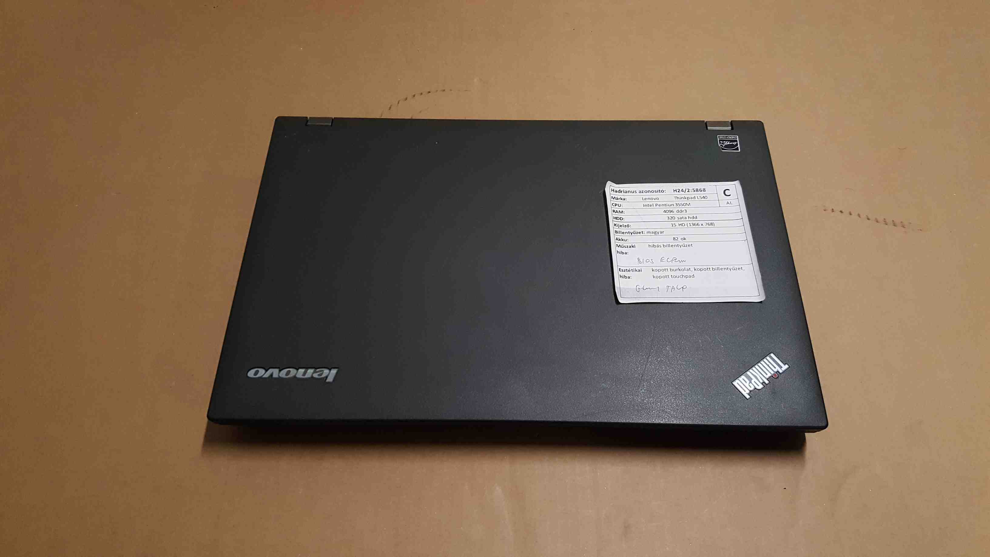 Lenovo Thinkpad L540